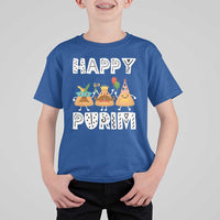 Happy Purim Funny Hamantash T Shirt For Kid