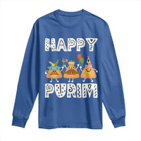 Happy Purim Funny Hamantash Long Sleeve Shirt