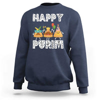 Happy Purim Funny Hamantash Sweatshirt