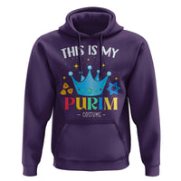 Funny Jewish This Is My Purim Costume Hoodie
