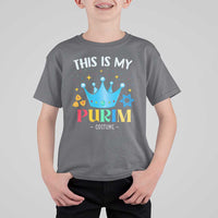 Funny Jewish This Is My Purim Costume T Shirt For Kid