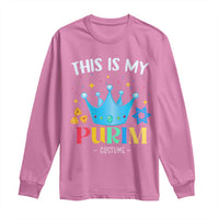 Funny Jewish This Is My Purim Costume Long Sleeve Shirt