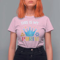 Funny Jewish This Is My Purim Costume T Shirt For Women