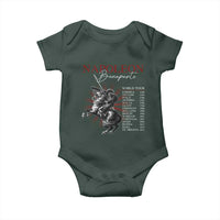 Funny History Lover Baby Onesie Napoleon Bonaparte World Tour
