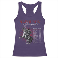 Funny History Lover Racerback Tank Top Napoleon Bonaparte World Tour