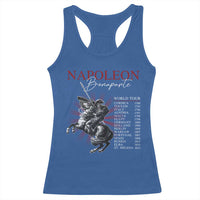 Funny History Lover Racerback Tank Top Napoleon Bonaparte World Tour