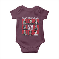 Strong Historical Women Baby Onesie Don't Believe Me Just Watch