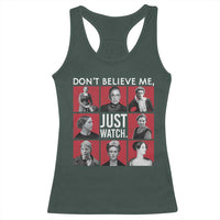 Strong Historical Women Racerback Tank Top Don't Believe Me Just Watch