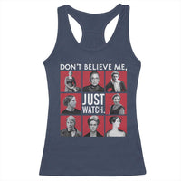 Strong Historical Women Racerback Tank Top Don't Believe Me Just Watch