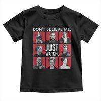 Strong Historical Women Toddler T Shirt Don't Believe Me Just Watch
