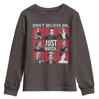 Strong Historical Women Youth Sweatshirt Don't Believe Me Just Watch