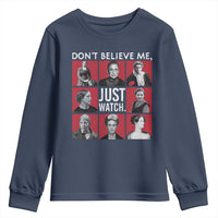 Strong Historical Women Youth Sweatshirt Don't Believe Me Just Watch