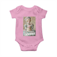 Satirical Funny History Jokes Baby Onesie Let Them Eat Cake Marie Antoinette Queen of France
