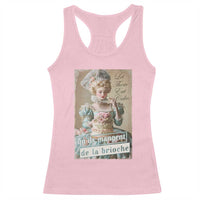 Satirical Funny History Jokes Racerback Tank Top Let Them Eat Cake Marie Antoinette Queen of France