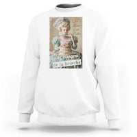 Satirical Funny History Jokes Sweatshirt Let Them Eat Cake Marie Antoinette Queen of France