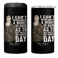 John Brown 4 in 1 Can Cooler Tumbler I Cannot Remember A Night So Dark As To Have Hindered The Coming Day