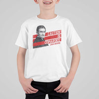 John Brown T Shirt For Kid Caution Is Cowardice