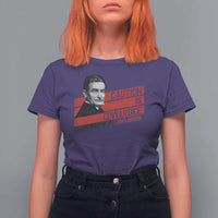 John Brown T Shirt For Women Caution Is Cowardice