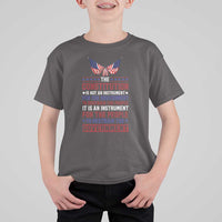 American Patriotism T Shirt For Kid The Constitution Is An Instrument
