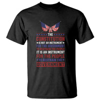 American Patriotism T Shirt The Constitution Is An Instrument