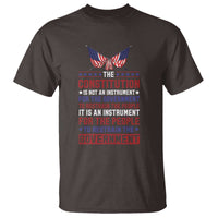 American Patriotism T Shirt The Constitution Is An Instrument