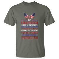 American Patriotism T Shirt The Constitution Is An Instrument