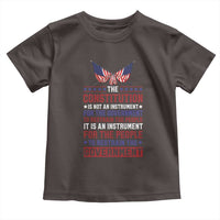 American Patriotism Toddler T Shirt The Constitution Is An Instrument