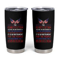 American Patriotism Tumbler Cup The Constitution Is An Instrument