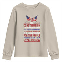 American Patriotism Youth Sweatshirt The Constitution Is An Instrument