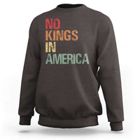 Retro No Kings in America Sweatshirt
