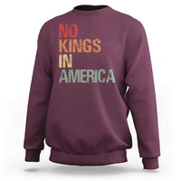Retro No Kings in America Sweatshirt