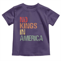 Retro No Kings in America Toddler T Shirt