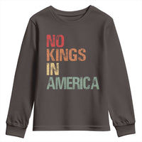 Retro No Kings in America Youth Sweatshirt