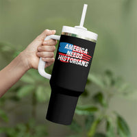 America Needs Historians Tumbler With Handle