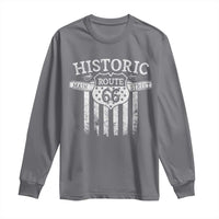 Historic Route 66 Highway Long Sleeve Shirt Main Street Of America