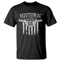 Historic Route 66 Highway T Shirt Main Street Of America