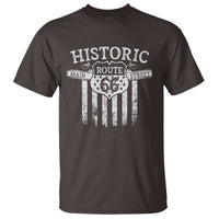 Historic Route 66 Highway T Shirt Main Street Of America