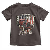 Vintage Hotrod Hot Rodder Toddler T Shirt It's Not Bought Its Built