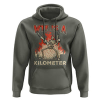 WTF Is A Kilometer Hoodie Funny Skeleton American Joke Patriotic - Wonder Print Shop