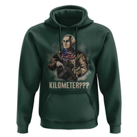 Funny George Washington Hoodie Patriotic What Is A Kilometer 4th Of July - Wonder Print Shop