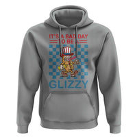 Funny 4th Of July Hoodie Its A Bad Day To Be A Glizzy Hot Dog - Wonder Print Shop