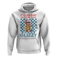 Funny 4th Of July Hoodie Its A Bad Day To Be A Glizzy Hot Dog - Wonder Print Shop