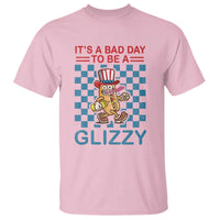 Funny 4th Of July T Shirt Its A Bad Day To Be A Glizzy Hot Dog - Wonder Print Shop