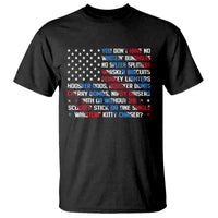Funny 4th Of July T Shirt You Dont Have No Whistlin Bungholes - Wonder Print Shop