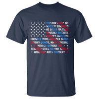 Funny 4th Of July T Shirt You Dont Have No Whistlin Bungholes - Wonder Print Shop