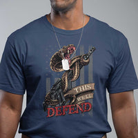 American Patriotic This We'll Defend T Shirt - Wonder Print Shop