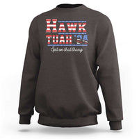 Funny Hawk Tuah Spit On That Thing Sweatshirt - Wonder Print Shop
