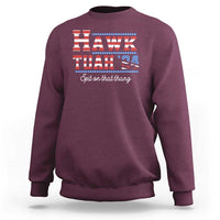 Funny Hawk Tuah Spit On That Thing Sweatshirt - Wonder Print Shop