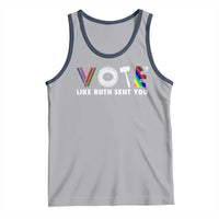Vote Like Ruth Sent You Funny Feminist Lgbt Pride Tank Top