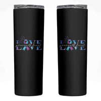 Love Yourself First Suicide Prevention Skinny Tumbler